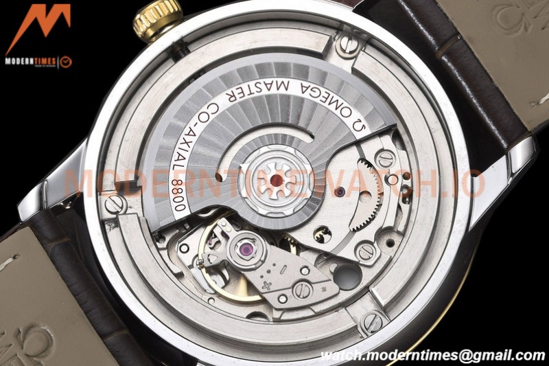 Omega - De Ville Prestige 40mm YG/LE White GDF MY8215