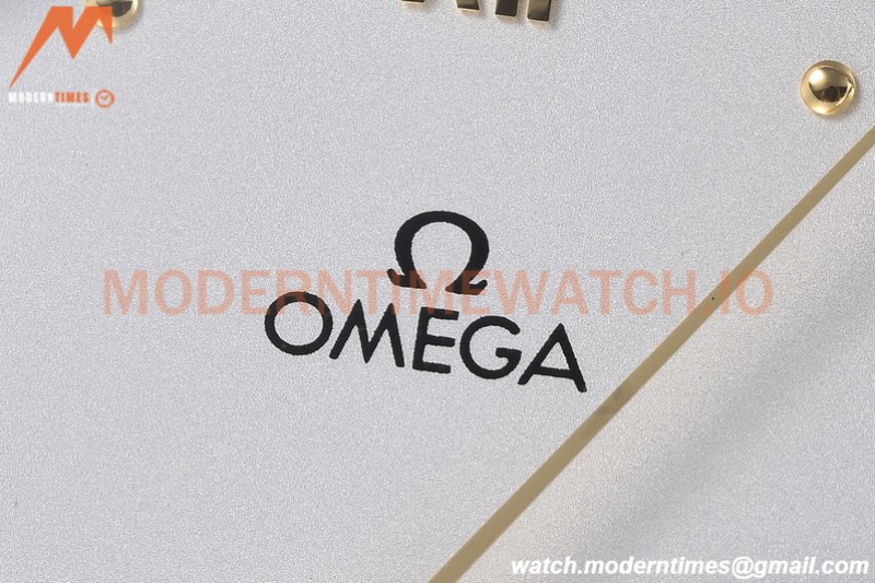 Omega - De Ville Prestige 40mm YG/LE White GDF MY8215