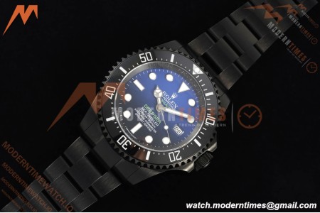 Rolex - Pro Hunter Deepsea Sea Dweller 116660 PVD/PVD Gradient Blue GMF VR3135