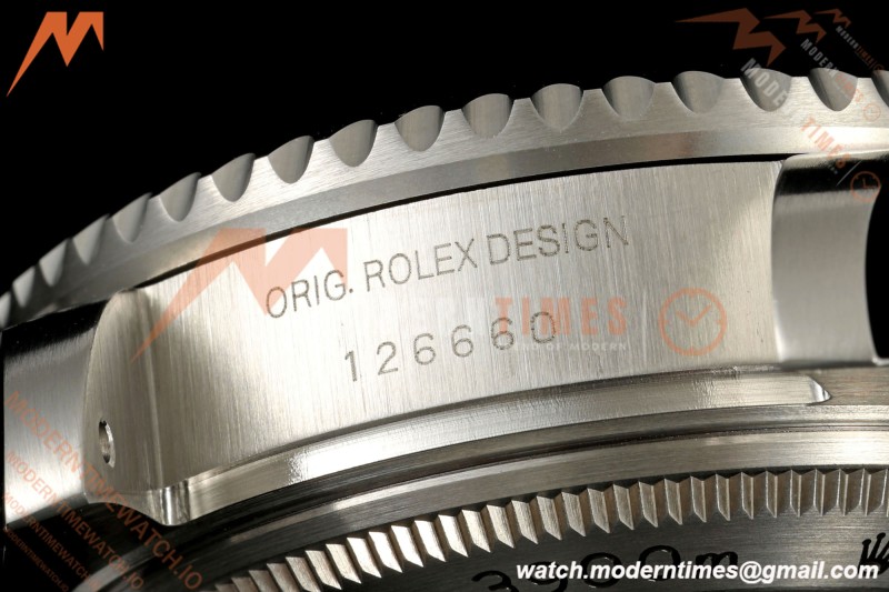 Rolex - Deepsea 126660 44mm 904L Oys SS/SS Black Dial QF VR3235