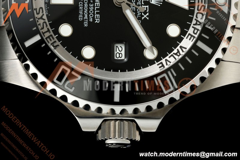 Rolex - Deepsea 126660 44mm 904L Oys SS/SS Black Dial QF VR3235
