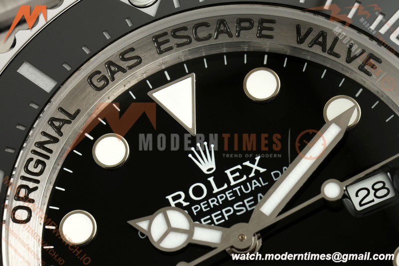 Rolex - Deepsea 126660 44mm 904L Oys SS/SS Black Dial QF VR3235