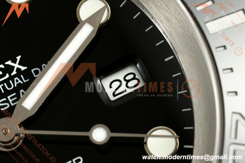 Rolex - Deepsea 126660 44mm 904L Oys SS/SS Black Dial QF VR3235