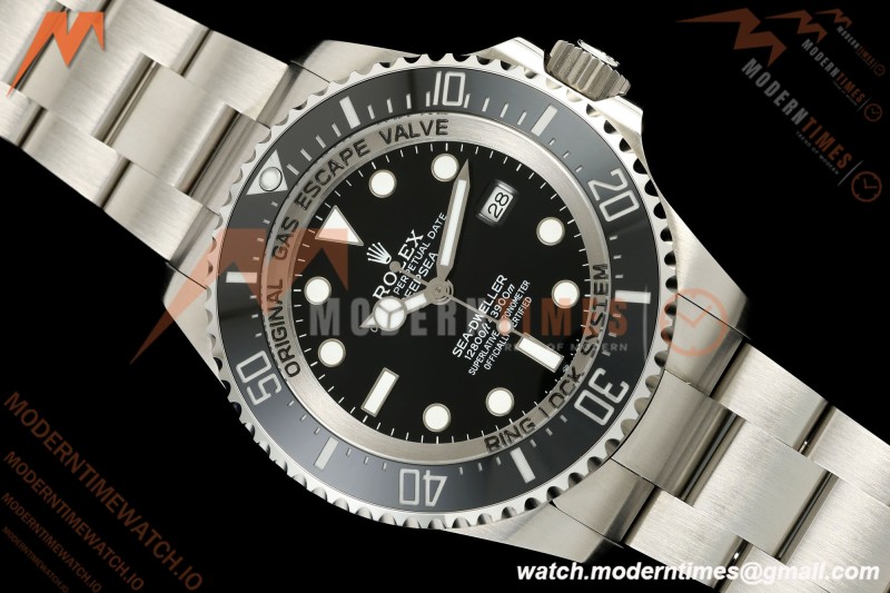 Rolex - Deepsea 126660 44mm 904L Oys SS/SS Black Dial QF VR3235
