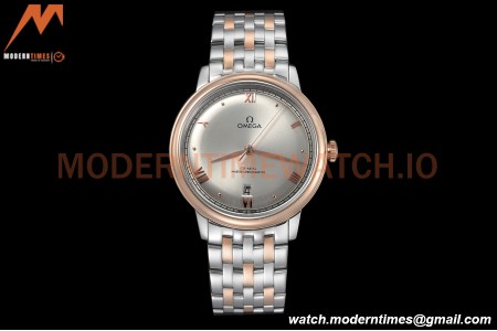 Omega - De Ville Prestige 40mm RG/SS Silver BLSF A8800
