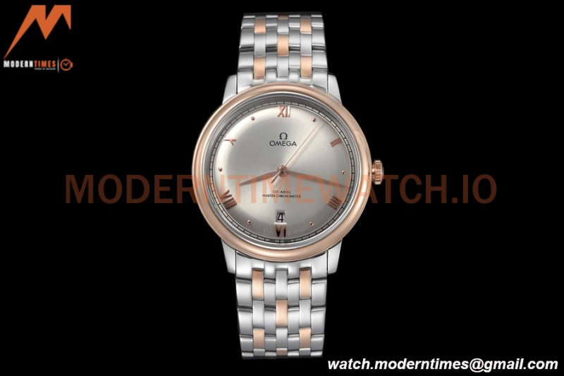 Omega - De Ville Prestige 40mm RG/SS Silver BLSF A8800