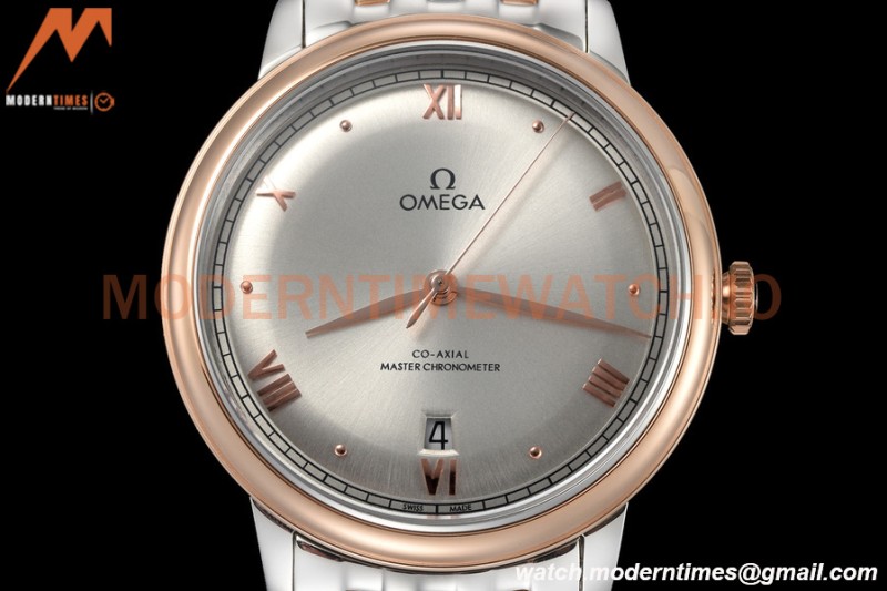 Omega - De Ville Prestige 40mm RG/SS Silver BLSF A8800