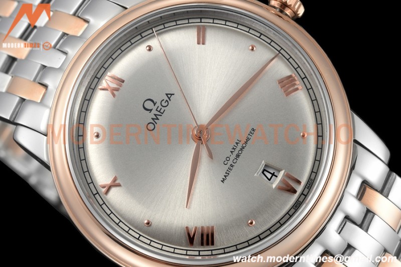 Omega - De Ville Prestige 40mm RG/SS Silver BLSF A8800