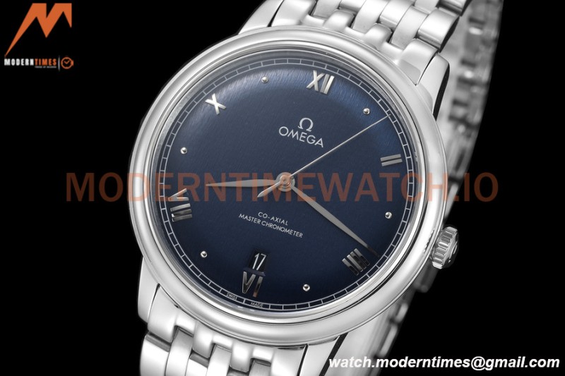 Omega - De Ville Prestige 40mm SS/SS Navy BLSF A8800