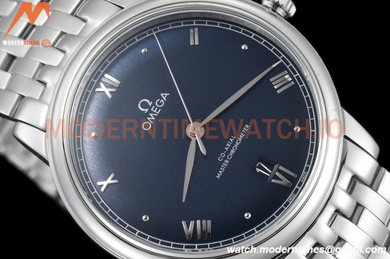 Omega - De Ville Prestige 40mm SS/SS Navy BLSF A8800