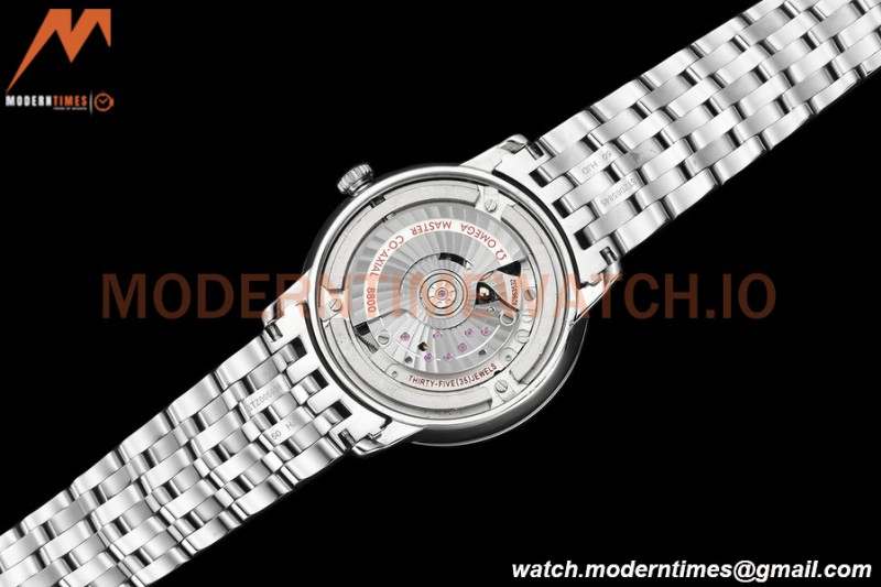 Omega - De Ville Prestige 40mm SS/SS White BLSF A8800