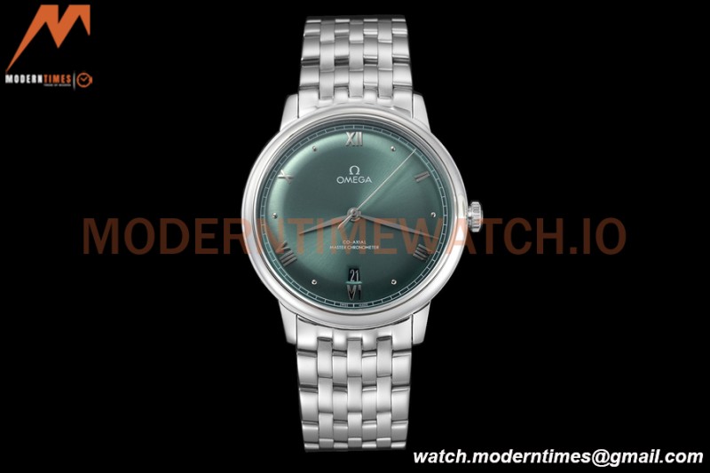Omega - De Ville Prestige 40mm SS/SS Green BLSF A8800