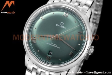 Omega - De Ville Prestige 40mm SS/SS Green BLSF A8800
