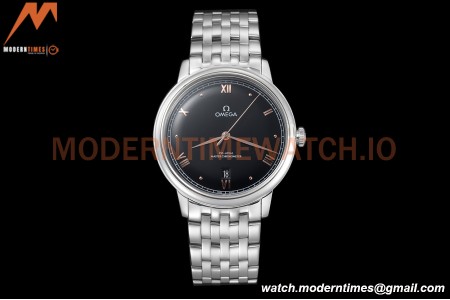 Omega - De Ville Prestige 40mm SS/SS Black BLSF A8800