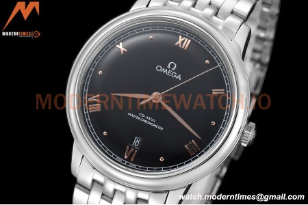 Omega - De Ville Prestige 40mm SS/SS Black BLSF A8800