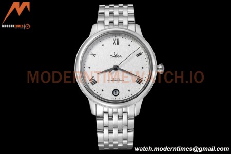 Omega - De Ville Prestige Ladies 34mm SS/SS Silver VSF A8800