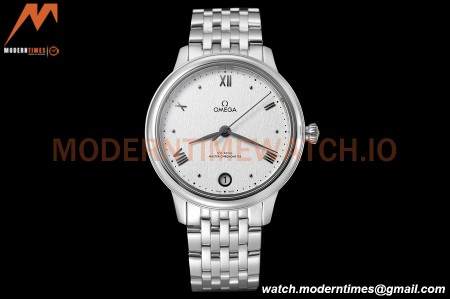 Omega - De Ville Prestige Ladies 34mm SS/SS Silver VSF A8800