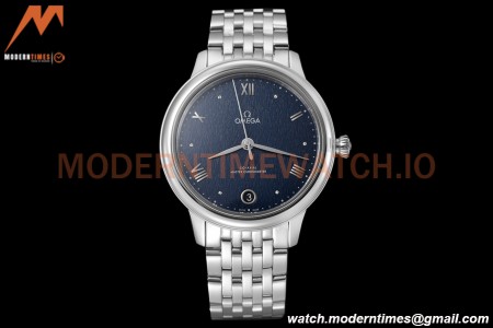 Omega - De Ville Prestige Ladies 34mm SS/SS Blue VSF A8800