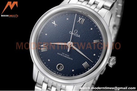 Omega - De Ville Prestige Ladies 34mm SS/SS Blue VSF A8800