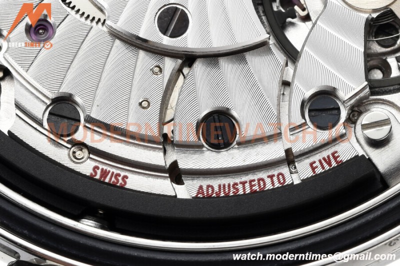 Omega - De Ville Mens Co-Axial 41mm SS/SS Black Roman VSF A8500