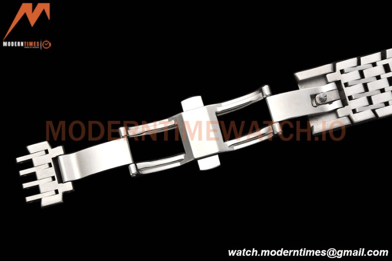 Omega - De Ville Mens Co-Axial 41mm SS/SS Black Roman VSF A8500