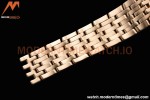 Omega - De Ville Prestige Ladies 34mm RG/RG Dia/Rmn Brown VSF A8800