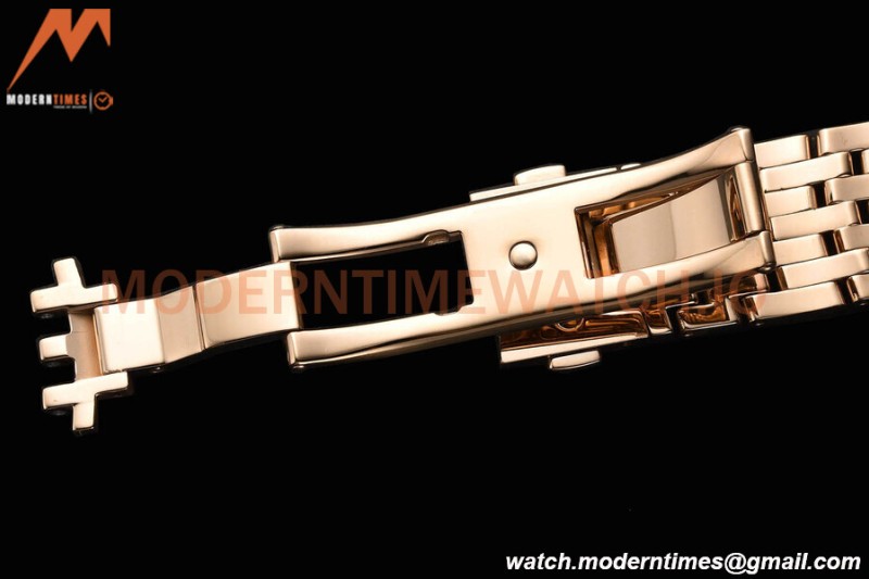 Omega - De Ville Prestige Ladies 34mm RG/RG Dia/Rmn Brown VSF A8800