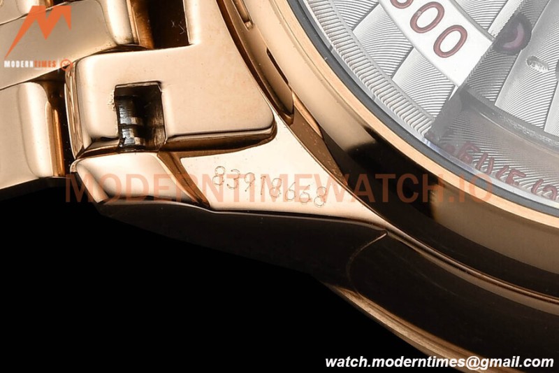 Omega - De Ville Prestige Ladies 34mm RG/RG Dia/Rmn Brown VSF A8800