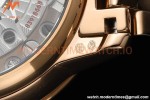 Omega - De Ville Prestige Ladies 34mm RG/RG Dia/Rmn Brown VSF A8800