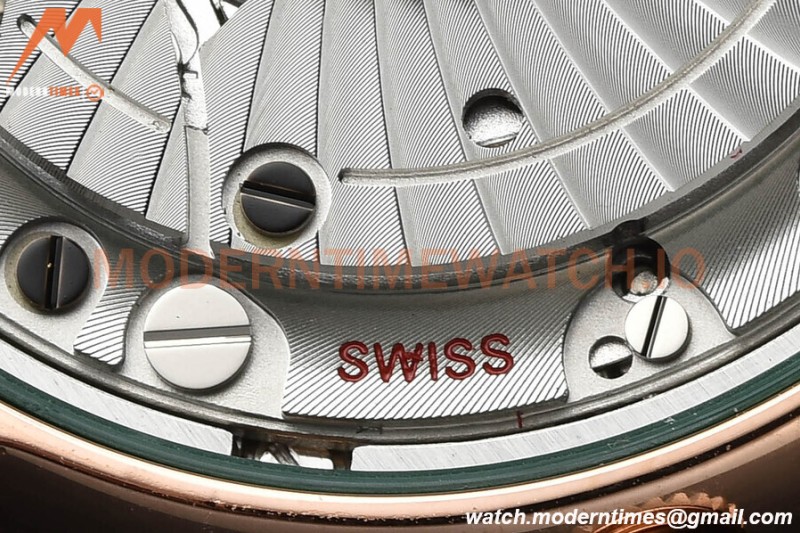Omega - De Ville Prestige Ladies 34mm RG/RG Dia/Rmn Brown VSF A8800