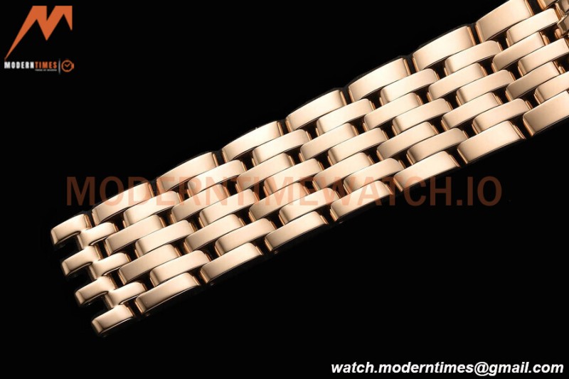 Omega - De Ville Prestige Ladies 34mm RG/RG Dia/Rmn Brown VSF A8800