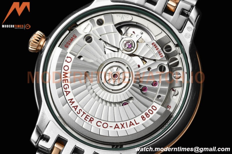Omega - De Ville Prestige Ladies 34mm SS/RG Blue VSF A8800