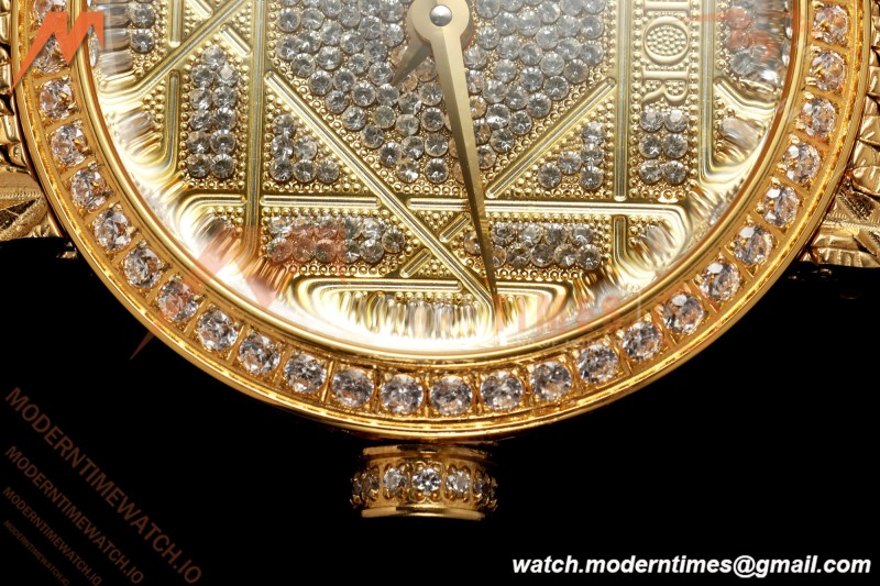 Dior - La D DE Dior 25mm Dia YG/YG  Diamond Dial K11F Quartz