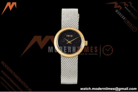 Dior - La D DE Dior Satine 25mm Dia SS/SS Aventurine Dial K11F Quartz