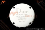 Dior - La D DE Dior 25mm Dia SS/SS White Mother-of-Pearl Dial K11F Quartz