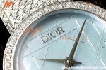 Dior - La D DE Dior 25mm Dia SS/SS Blue Mother-of-Pearl Dial K11F Quartz
