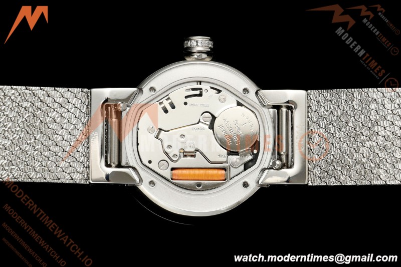 Dior - La D DE Dior 25mm Dia SS/SS Blue Mother-of-Pearl Dial K11F Quartz