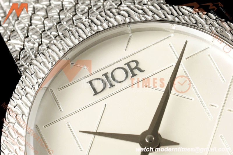 Dior - La D DE Dior 25mm SS/SS White Mother-of-Pearl Dial K11F Quartz