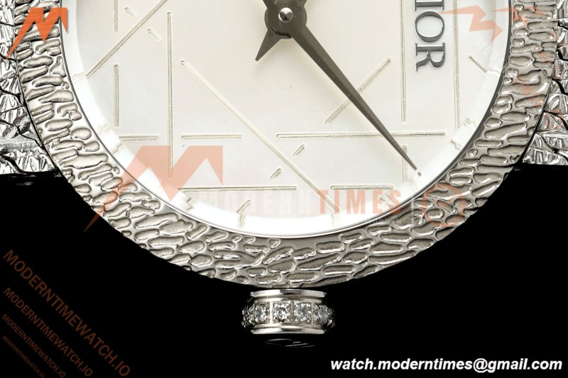 Dior - La D DE Dior 25mm SS/SS White Mother-of-Pearl Dial K11F Quartz