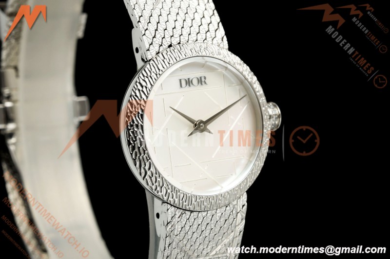 Dior - La D DE Dior 25mm SS/SS White Mother-of-Pearl Dial K11F Quartz