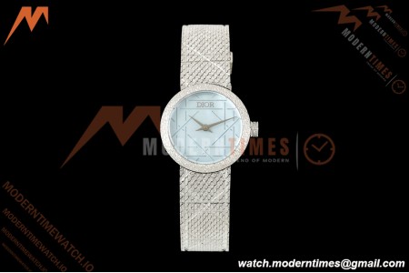 Dior - La D DE Dior 25mm SS/SS Blue Mother-of-Pearl Dial K11F Quartz