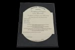 Franck Muller - Large Size Black Wooden Box Set with Full Set of Leather Clip, Pamphlet and Card