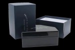 Franck Muller - Large Size Black Wooden Box Set with Full Set of Leather Clip, Pamphlet and Card