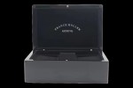 Franck Muller - Large Size Black Wooden Box Set with Full Set of Leather Clip, Pamphlet and Card