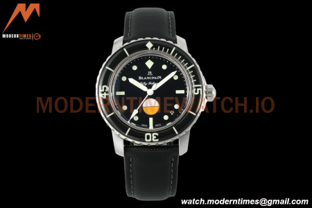 Blancpain - Fifty Fathoms 5008 Mil-Spec 40mm Automatique SS/NY Black ZF A1151