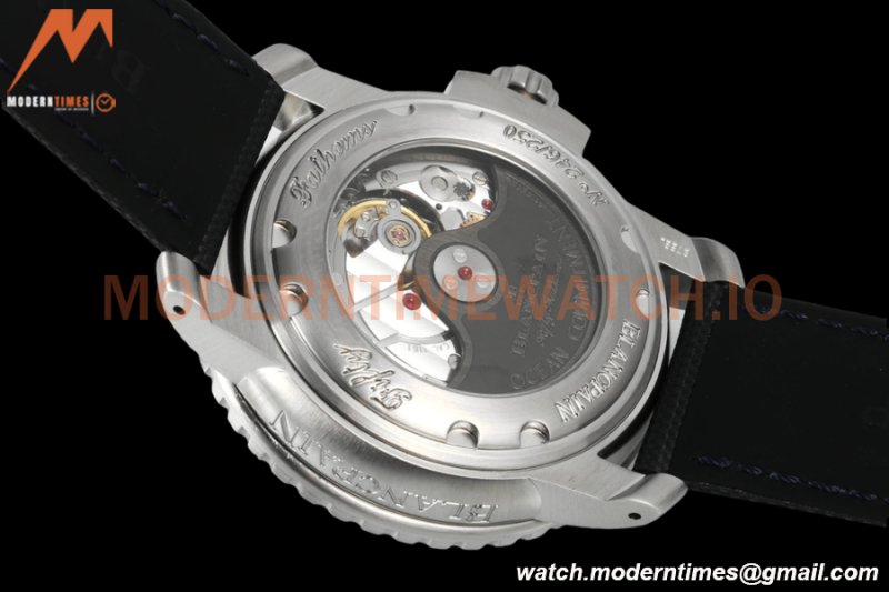 Blancpain - Fifty Fathoms 5008 Ocean Commitment III 40mm SS/NY Blue ZF A1151