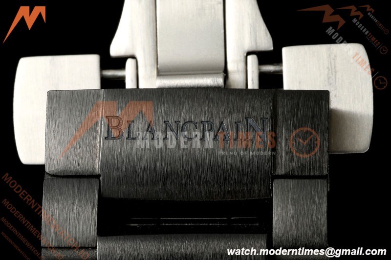 Blancpain - Fifty Fathoms 5054 Bathyscaphe Complete Calendar Moon Phases Black Ceramic Black Dial DDDF A6654