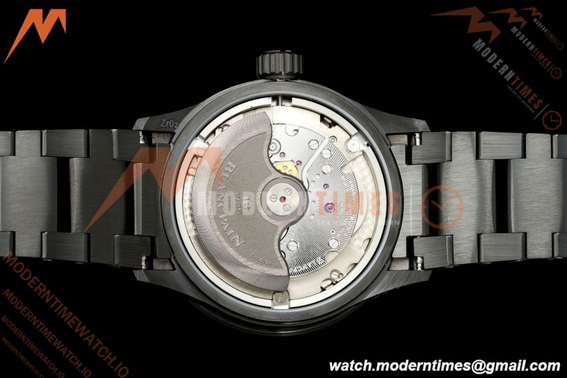 Blancpain - Fifty Fathoms 5054 Bathyscaphe Complete Calendar Moon Phases Black Ceramic Black Dial DDDF A6654