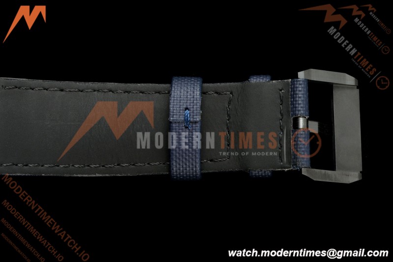 Blancpain - Fifty Fathoms 5054 Bathyscaphe Complete Calendar Moon Phases Black CER/NY Sunburst Blue DDDF A6654