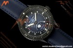 Blancpain - Fifty Fathoms 5054 Bathyscaphe Complete Calendar Moon Phases Black CER/NY Sunburst Blue DDDF A6654